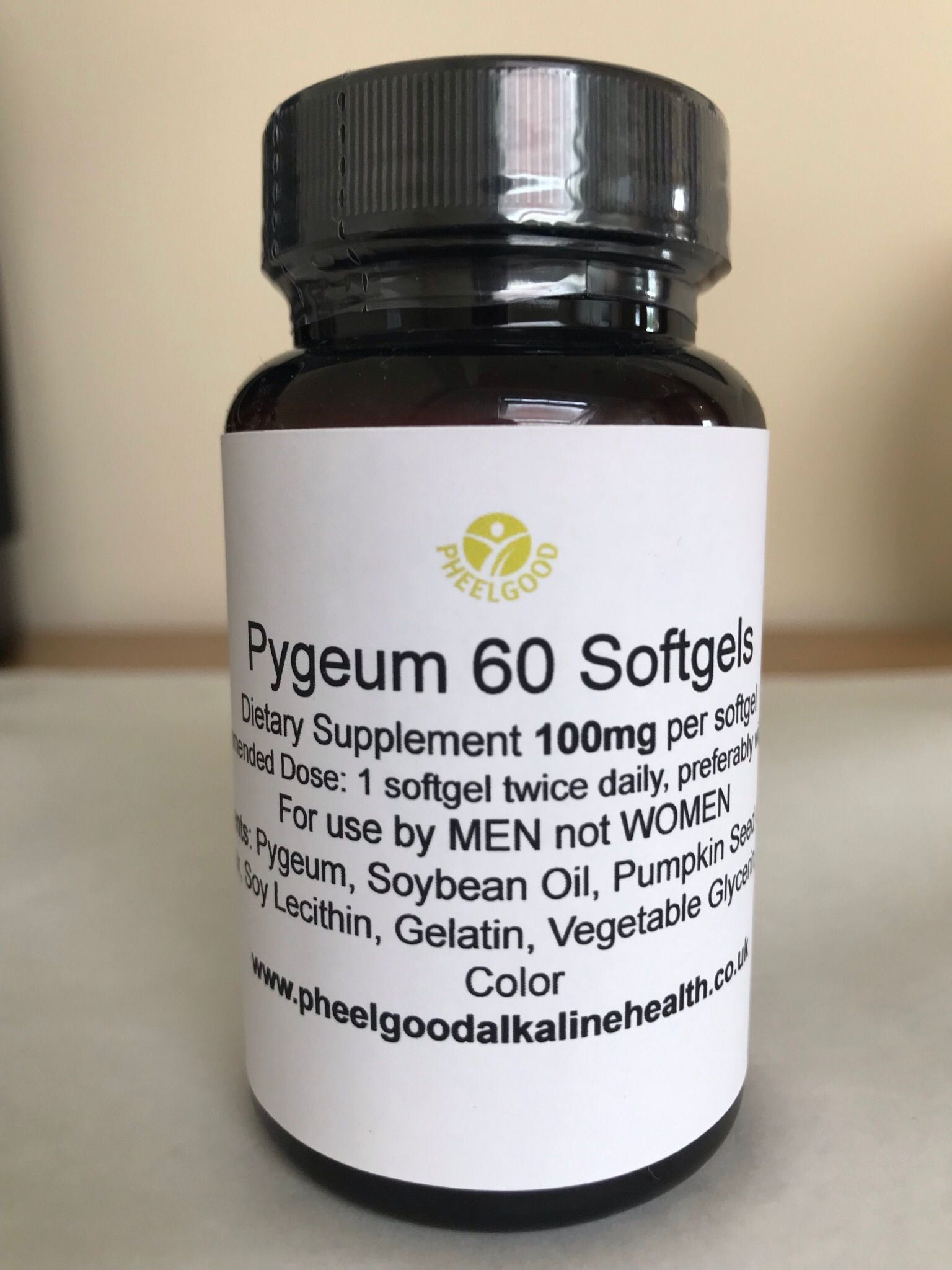 Pygeum 100mg (60 softgels)
